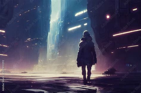 Sci Fi Fantasy Futuristic Background Art Scifi Artwork Tech Technology