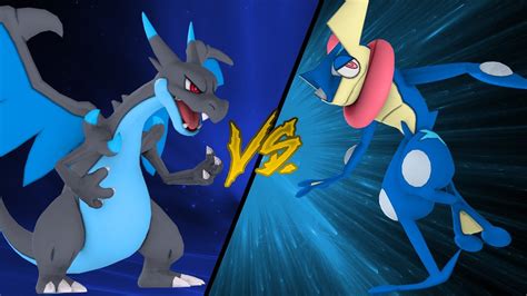 Greninja Vs Mega Charizard X