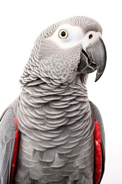 Premium AI Image | African Grey Parrot Talking