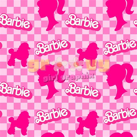 Barbie Seamless Pattern Etsy