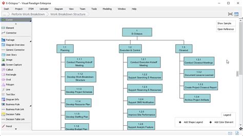 How To Develop Working Breakdown Structure Planning Phase Visual Paradigm