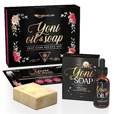 Yoni Oil And Yoni Soap 2 Piece Set 4 Oz Calendula Scented Feminine