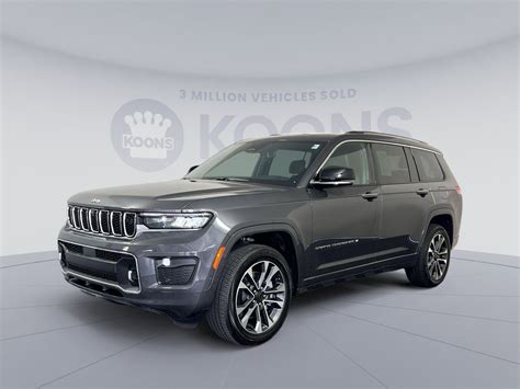 2022 Jeep Grand Cherokee L Overland 1650 Miles Baltic Gray Metallic Clearcoat Certified Pre