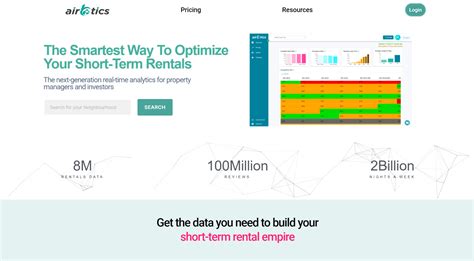 5 Short Term Rental Tools For Perfect Pricing Airbtics Airbnb Analytics