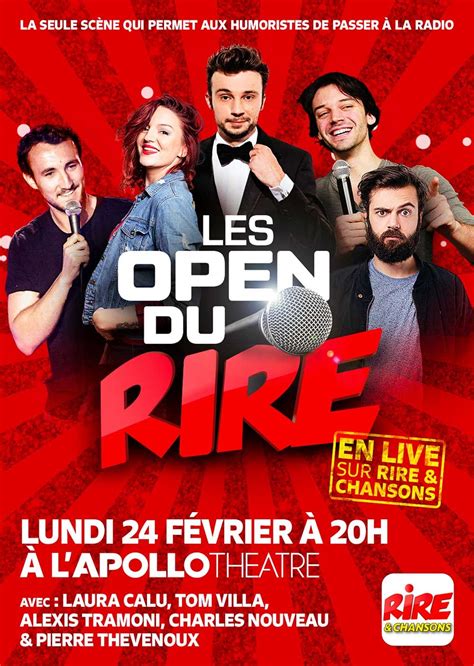 Rdv Le F Vrier Pour L Open Du Rire De Rire Chansons Avec Laura