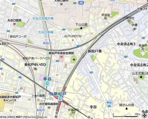 新松戸第1公園（松戸市公園・緑地）の住所・地図｜マピオン電話帳