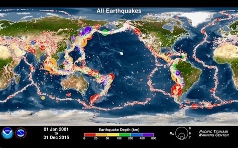 Watch The Earth Crack: Animated Map Shows Every Earthquake For 15 Years