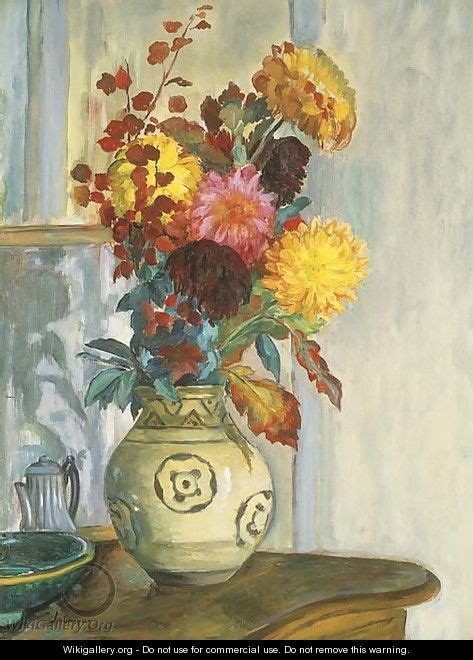 Bouquet De Fleurs Dans Un Vase Henri Lebasque The