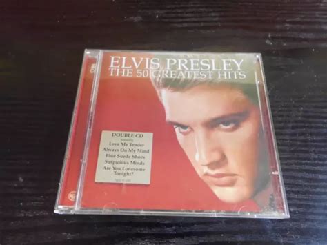 ELVIS PRESLEY 50 Greatest Hits 2 CD Set Pre Owned VGC 1 99 PicClick UK