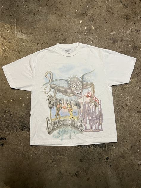 Travis Scott Travis Scott Circus Maximus 2023 Tour Merch XL white rare ...