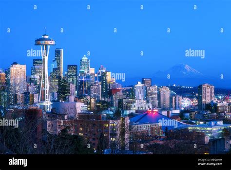 The Seattle Skyline Stock Photo Alamy