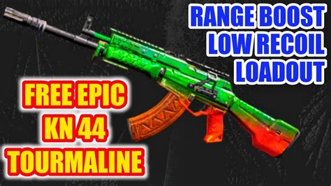 BEST KN 44 GUNSMITH LOADOUT FEAT KN 44 TOURMALINE NO RECOIL RANGE