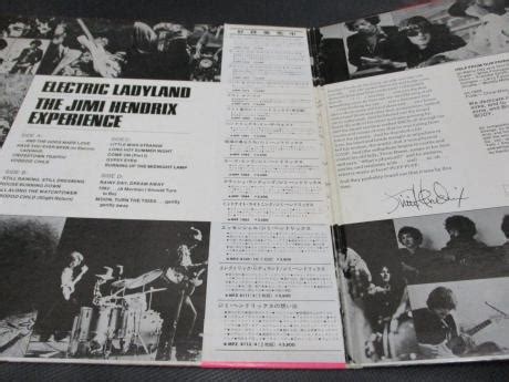 Backwood Records Jimi Hendrix Electric Ladyland Japan Rare Lp Pink