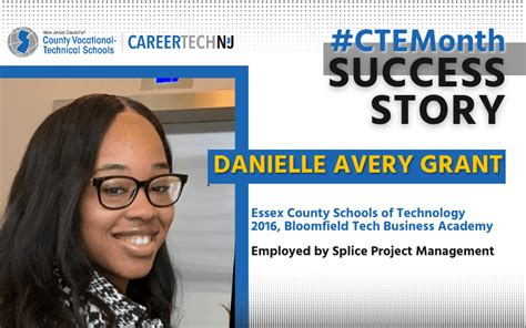 Cte Success Story Danielle Avery Grant Transitions From Her High