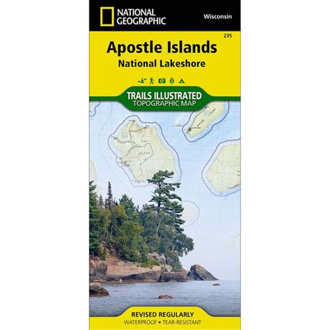 Trails Illustrated Map: Apostle Islands National Lakeshore - Gearhead ...