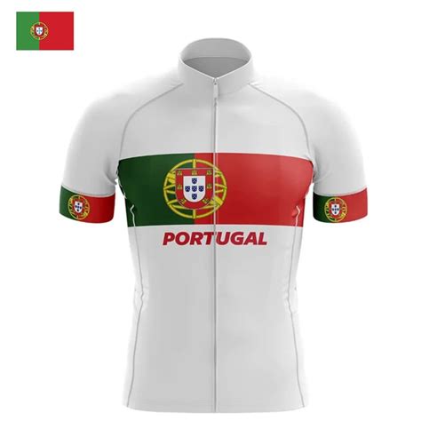 Cycling Shirt Man 2023 Portugal Team Summer Short Sleeve Cycling Jersey