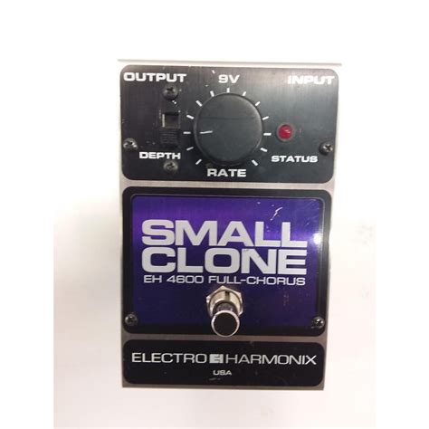 Used Electro-Harmonix Small Clone Analog Chorus Effect Pedal | Guitar Center