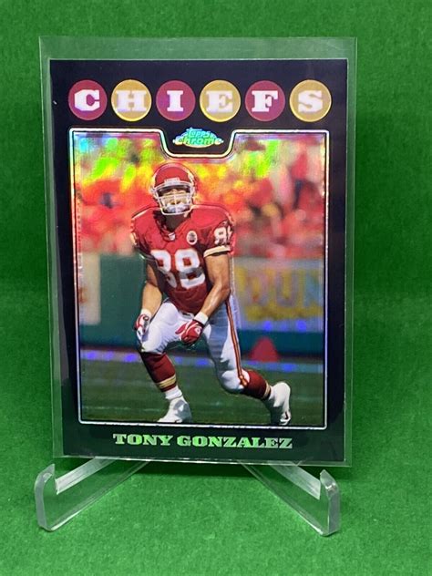 2008 Topps Chrome Refractor TC95 Tony Gonzalez For Sale Online EBay