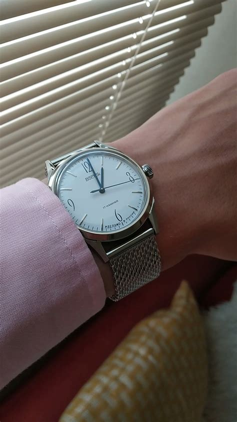 Just Got The Call For My Silver Case Vostok Classica On A Mesh Bracelet
