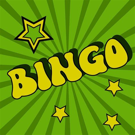 Ilustraci N Vectorial Divertida Con Letras De Burbujas De Bingo En