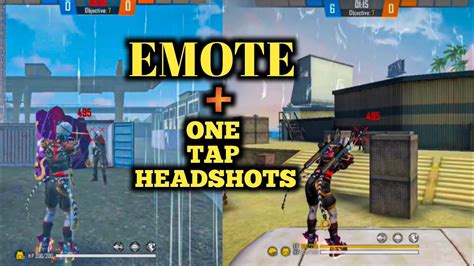 Montage Video Emote Headshots One Tap With Emote Garena Freefire