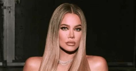 A Look At Khloe Kardashians Topless Snaps Leaves Very Little To The Imagination