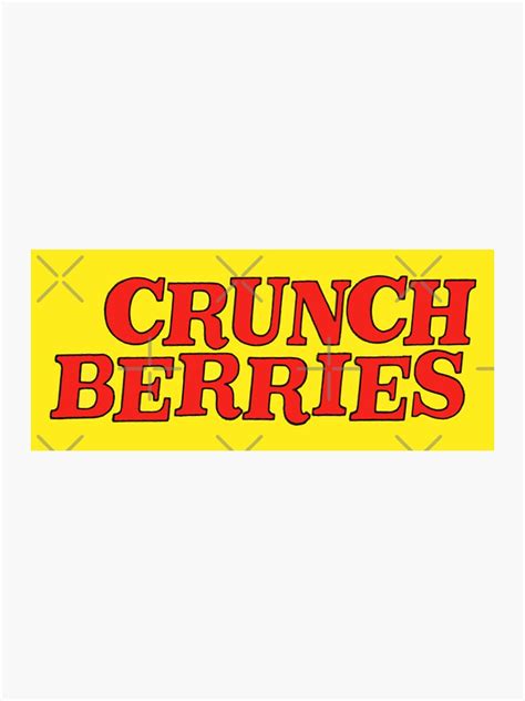 James Hetfield Berries Crunch Sticker By Crazy Otto Redbubble