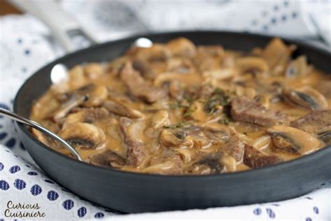 Russian Beef Stroganoff Curious Cuisiniere