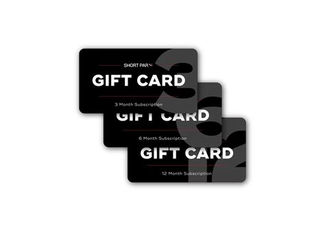 Gift Cards – Short Par 4