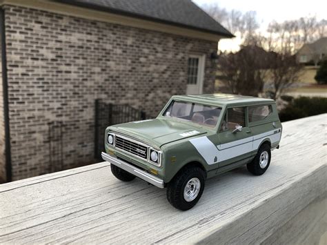 1977 International Harvester Scout Ii Plastic Model Truck Vehicle