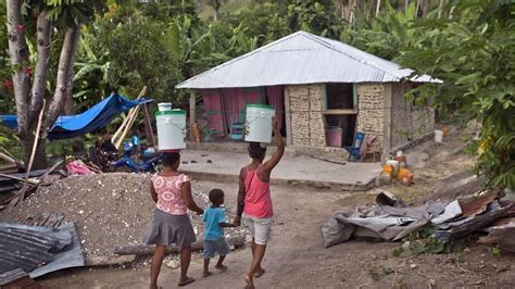 Haiti Farmers Fishehermen Struggle To Rebuild Nine Months After