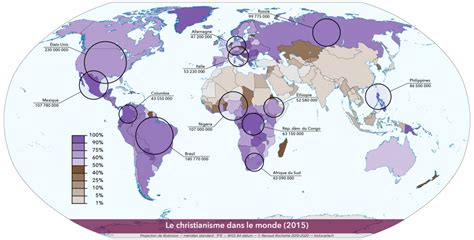 Le Christianisme Dans Le Monde Histocarte