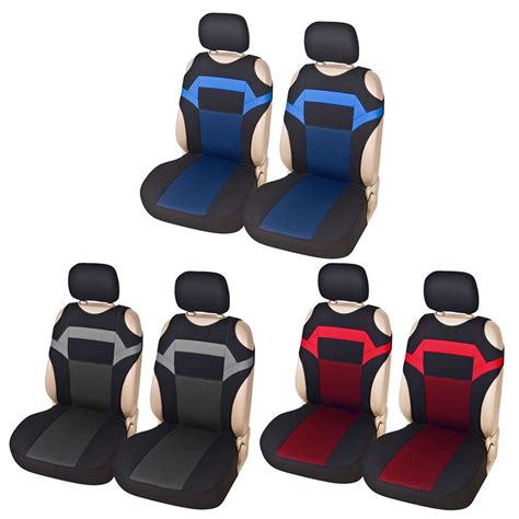 Cheap 2 Pieces Set Universal Car Seat Covers Mesh Sponge Interior Accessories T Shirt Design