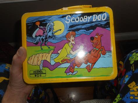 VINTAGE SCOOBY DOO LUNCH BOX GOOD SHAPE AS FOUND NO THERMOS | #1911895219