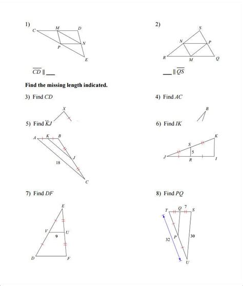 16 Sample High School Geometry Worksheet Templates Free Pdf Word