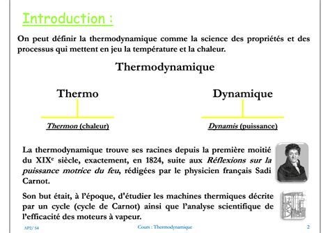 Solution Thermodynamique Chapitre Complet Studypool