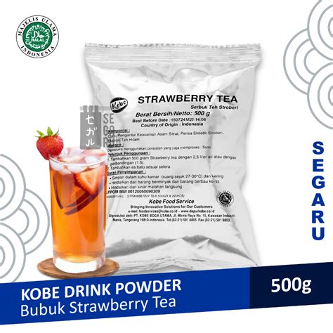 Jual Kobe Tea Powder Drink Teh Bubuk Tea Halal All Varian Gram