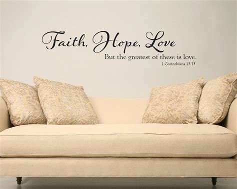 Faith Hope Love The Greatest Of These Is Love 1 Corinthians Etsy