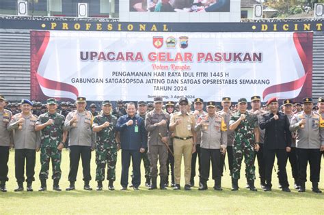 Sinergi Kodam Diponegoro Dengan Forkopimda Jateng DIY Jelang Lebaran