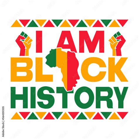 I Am Black History Black History Month Svg African American Svg