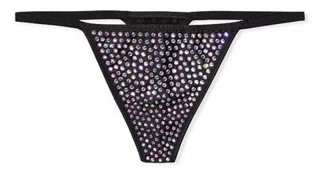 Tanga Brillos Victorias Secret Lenceria Shine V String Panty Meses