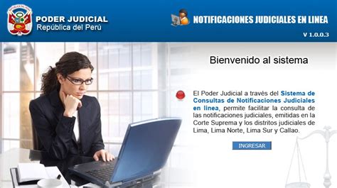 Consultar Notificaciones Judiciales En Peru Poder Judicial