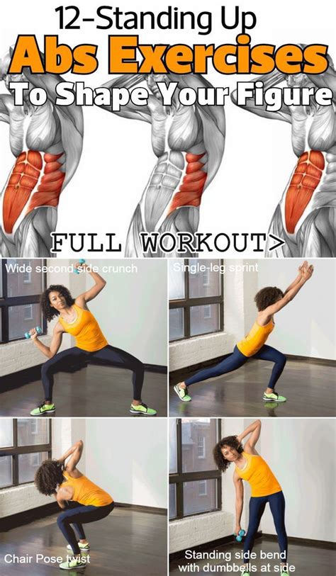 Standing Abs Exercises That Will Work Your Core From Every Ang Artofit