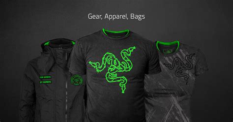 Razer Gaming Accessories: T-Shirts, Polo Tees, Hoodies, Caps, Bags and ...