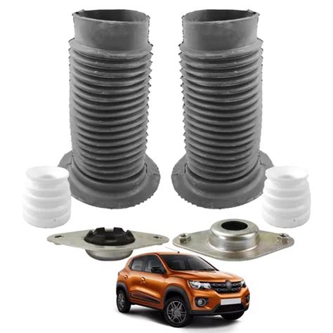 Kit Batente Coxim Dianteiro Renault Kwid