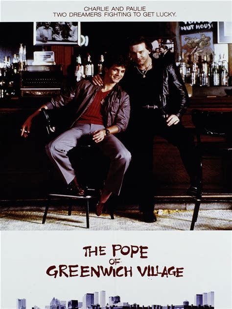 The Pope of Greenwich Village movie large poster.