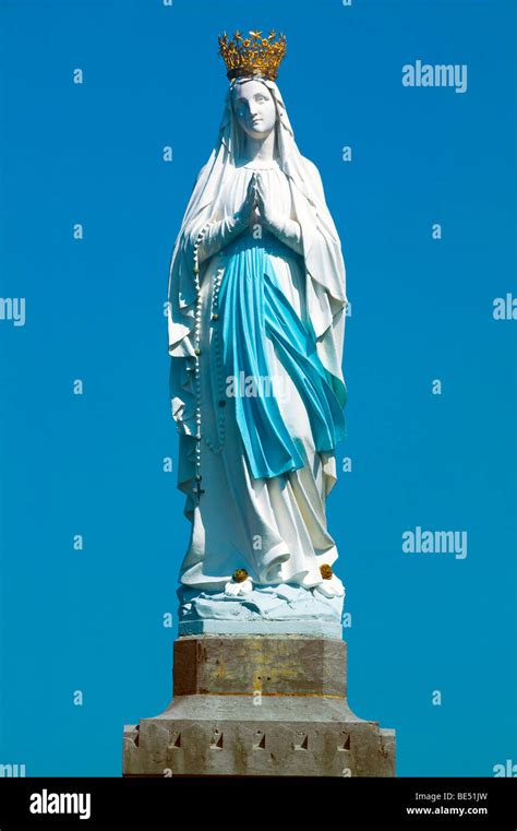 Our Lady Of Lourdes Statue France Hi Res Stock Photography And Images