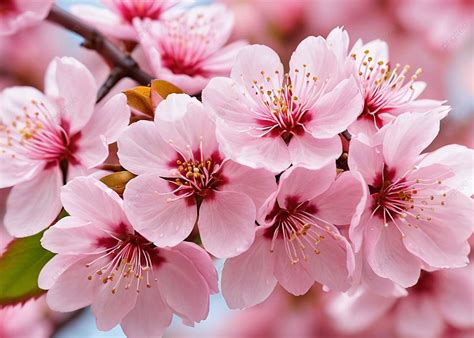 A Beautiful Sakura Flower Wallpaper Background, Cherry Blossoms, Cherry ...