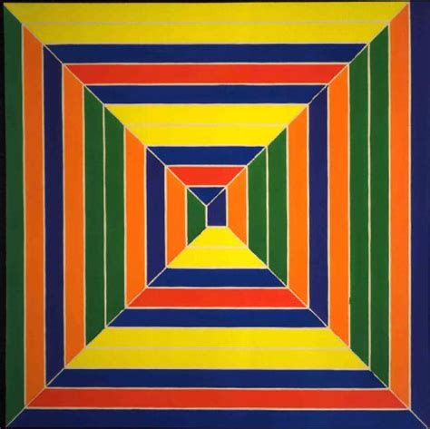 Color Maze, 1966 - Frank Stella - WikiArt.org