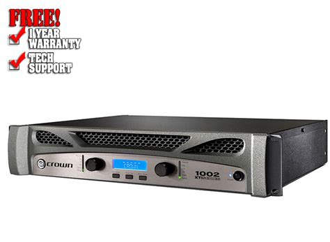 Crown Xti 1002 Xti 2 Series Dj Amplifiers Dj Mixers 123dj